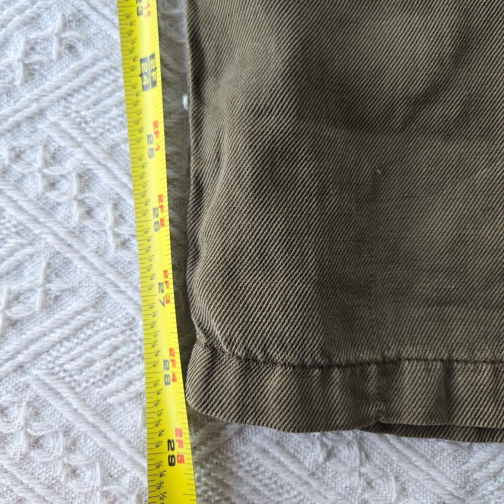 Bella Dahl Rolled Cargo Pocket Linen blend Pant NWT SZ 32 Gorpcore Granola girl - Picture 7 of 10